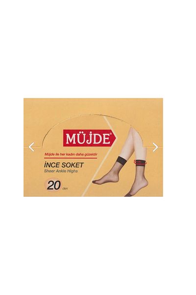 Müjde 24-Piece Good News Thin Socket - 58-Red Skin