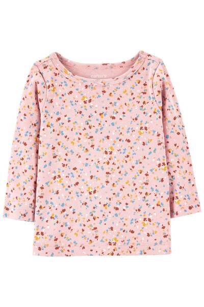 Carter's Kız Bebek 3'lü Salopet Set Mavi