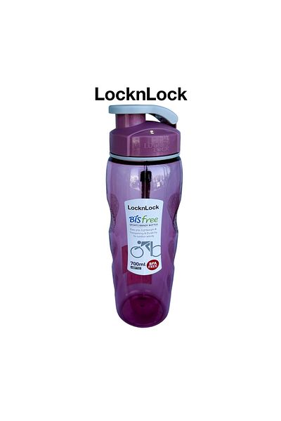 locknlock Pink Bis Free 700ml Sports Handy Bottle