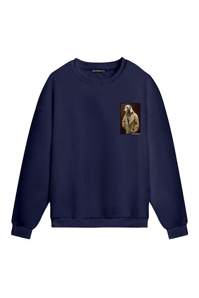 Mounte Bianca Unisex Signor Povero - Κανονικό φούτερ