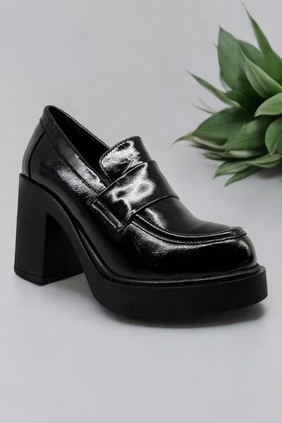 ALBİNİ Albini 25101100 K Black Genuine Leather Women's Casual Daily Shoes