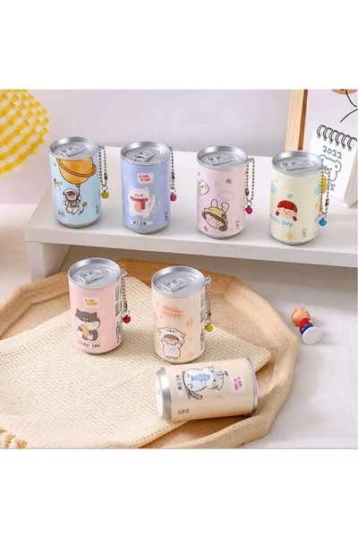 Genel Markalar Kola Kutu Şekilli Islak Mendil 30'lu Anahtarlık Mini Cep Boyutu