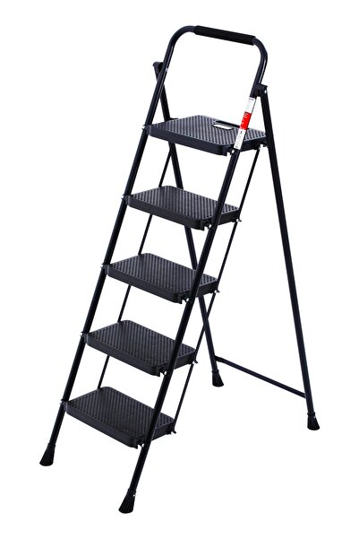 ERTEKPA 5 Basamak Siyah Merdiven Geniş Basamaklı EUROTOWER, ET5