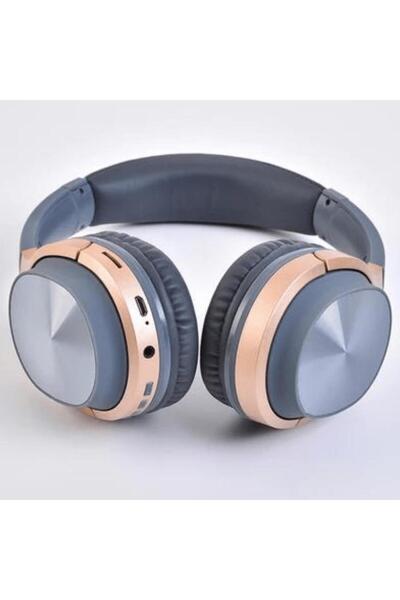 Sunix 20w Süper Bass Csr Çip 200 Saat Bekleme Süreli 5.0 Kulak Üstü Bluetooth Kulaklık Gri Blt-20