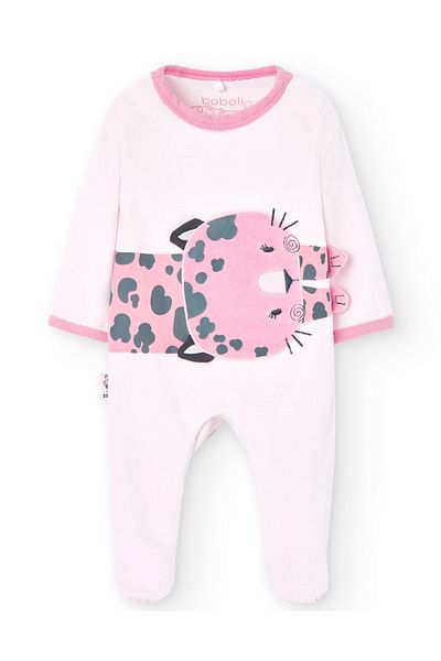 Boboli Baby Boy Jumpsuit Light Pink