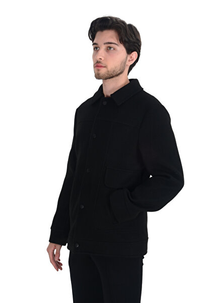 Cengiz İnler Cengiz Inler Erkek Ithal Model Kolej Kaşe Kaban