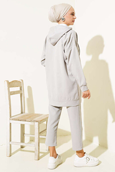 VOLT CLOTHİNG Women's Metal Buttoned Double Suit