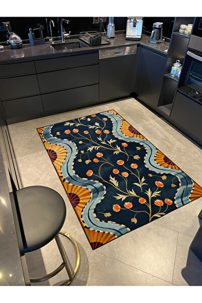 Rugs Modern Halı Συλλογή Paris Μοντέρνο διακοσμητικό χαλί με μοτίβα λουλουδιώ...
