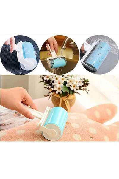 evinizin vitrini Multi-Purpose Washable Practical Lint and Dust Collection Roller |   Dust and Hair Remover