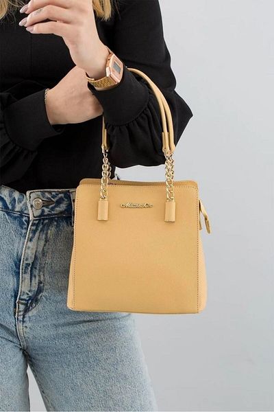 Matthew Cox T763 Model Yellow Women's Handbag