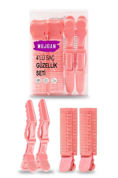 MUJGAN Hair Styling Set of 4 – Stylish and Easy to Use
