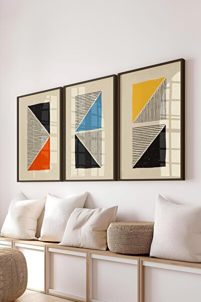 Postifull Set de pictură cu cadru, 3 bucăți cadru negru și set de postere cu ...