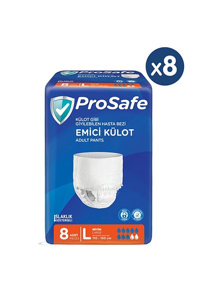 PROSAFE Absorbent Panties Size L 64 Pieces