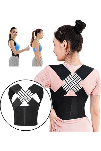 Palwin Prime Upright Posture Girdle Adjustable Anti Humpback Posture Corrector Back Support