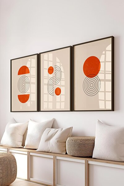 Postifull Set de pictură cu cadru, 3 bucăți cadru negru și set de postere cu ...