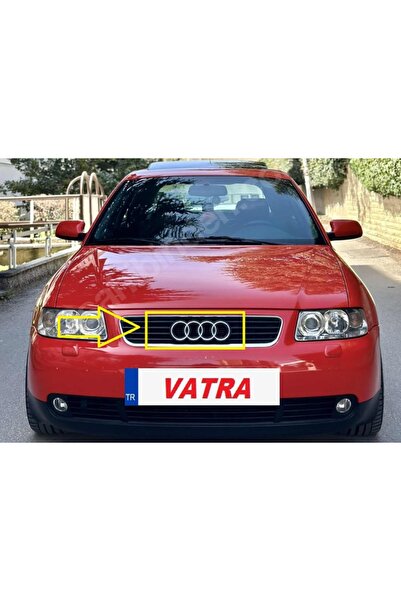 EDEXPORT Audi A3 1.8T 1997-2001 Model Uyumlu Krom Panjur Arması 3M 3D ABS Pas...