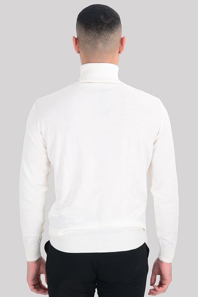 Cengiz İnler Cengiz Inler Full Turtleneck Wool Men's Knitwear Sweater