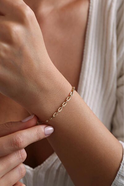 Tufanlar Kuyumculuk 14 Ayar Altın Ataç Tasarım Bileklik