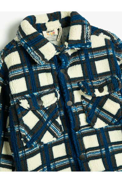 Koton Cămașă Jachetă Buzunar cu mânecă lungă