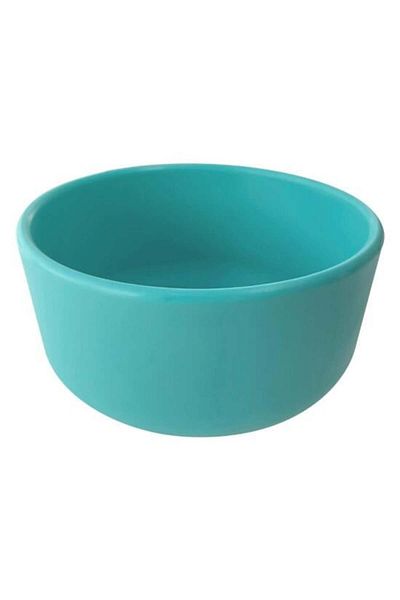 OiOi Basics Silikon Kaydırmaz Kase Aqua Green