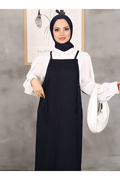 VAV Navy Blue Gabardine Gilet - Vav