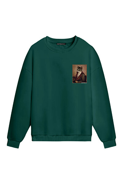 Mounte Bianca Unisex Signor Tabby - Κανονικό φούτερ