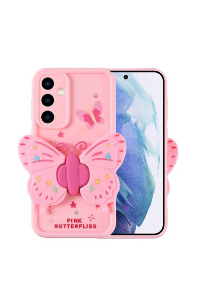 Ahlttiba غطاء حماية متوافق مع هاتف Galaxy A55 مع تصميم على شكل شخصية وحماية ل...