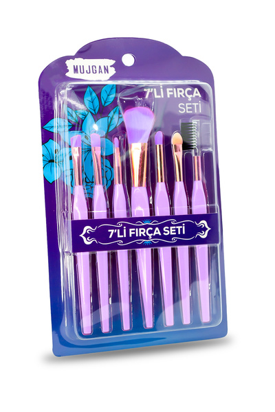 MUJGAN 7’li Fırça Seti Mor