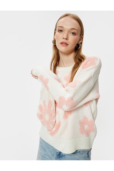Koton Pink Patterned Women's Suede - 5Wal90026Ht