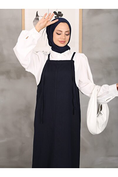 VAV Navy Blue Gabardine Gilet - Vav