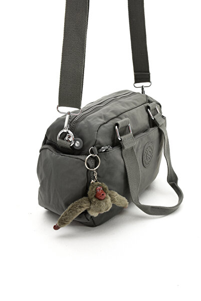 Sanmorris Sn 3030 - Водостійка, багатосекційна сумка з кришкою, через плече, сіра