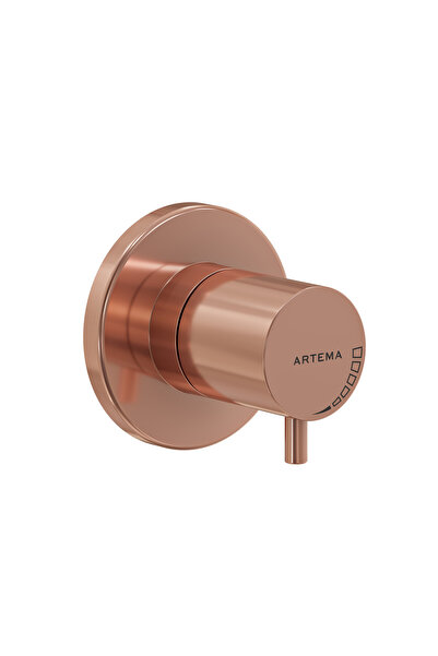 VitrA Origin a4145829 Ankastre Stop Valf, Soft Bakır