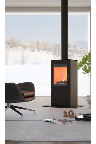 Varmekilde Birk 1 Çelik Odun Sobası ve Şömine