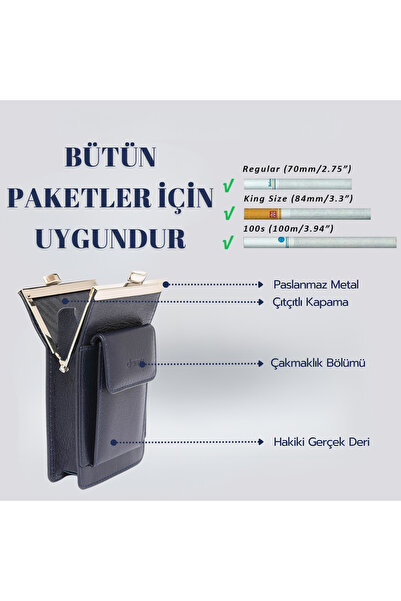 DAMY Sigaralık, Cüzdan, Erkek Deri Cüzdan & Kartlık, Kadıın 702