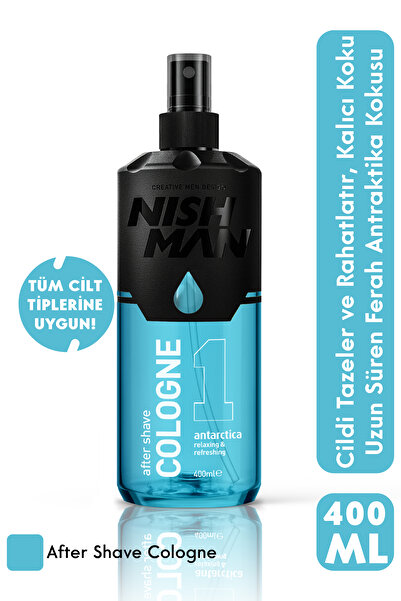 NISHMAN Tıraş Sonrası Kolonya Antarctica No.01 - Special Edition 400 ml