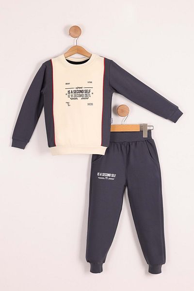 Mnk Baby&Kids Φόρμα για αγόρια MNK3110 - πίστα, ΚΑΠΝΙΣΤΗ