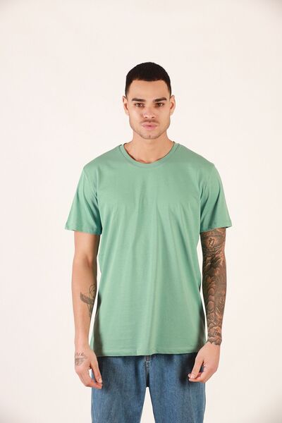 DK DAKSEL Ανδρικό μπλουζάκι Çağla Color Relaxed Fit 100% βαμβάκι