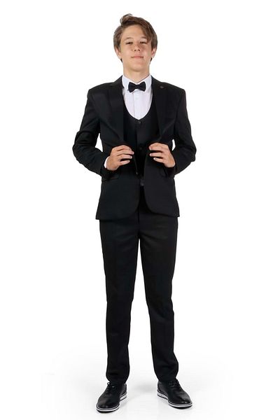 Mnk Baby&Kids Boy's Black Suit - Waiter Boy Mnk0544