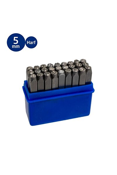 Partner PT21215 Çelik Harf Zımba Takımı 5 mm (3/16") (27 Parça)