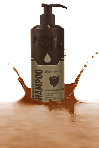 NISHMAN Sakal Ve Bıyık Bakım Şampuanı 200 ml