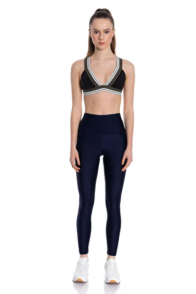 Pulsar Γυαλιστερό καλσόν Navy Blue