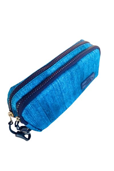 Glanart Model de blugi pentru suport pentru stilou cu 2 ochi