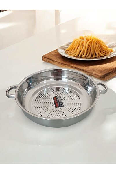 Russet Paslanmaz Çelik Kulplu Süzgeç Makarna Süzgeci-2 Numara