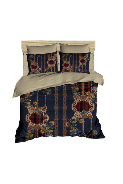 Fabeteks Sultan Pattern 3D Digital Double Duvet Cover Set
