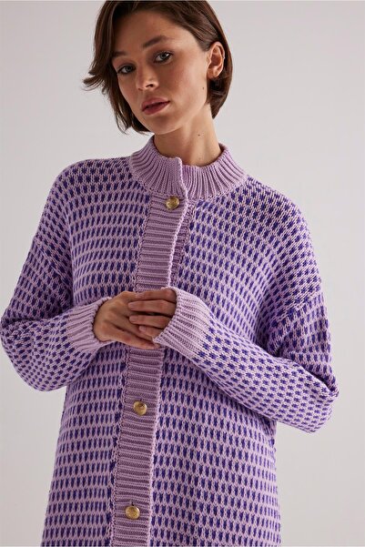 NİQOZZA TRİKO ALBUS HIRKA LİLA-MOR