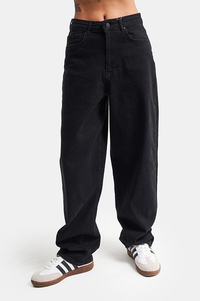 its basic Černý pružný skater fit denim – ženy