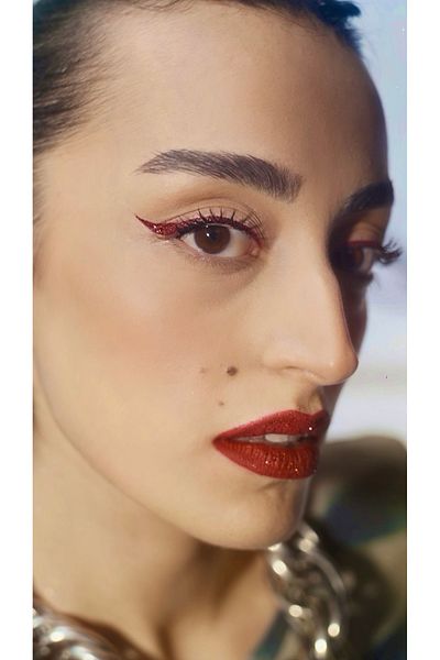 The Glitter Lab Glitter Liquid Eyeliner |   Dazzling Liner - Hell Is Bad