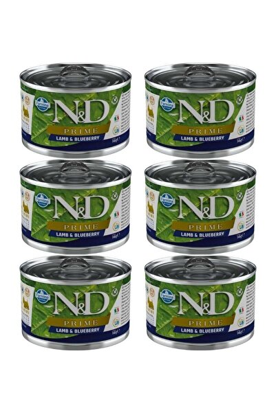 N&D Prime Kuzu Ve Yabanmersinli Tahılsız Mini Irk Yetişkin Köpek Konservesi 1...