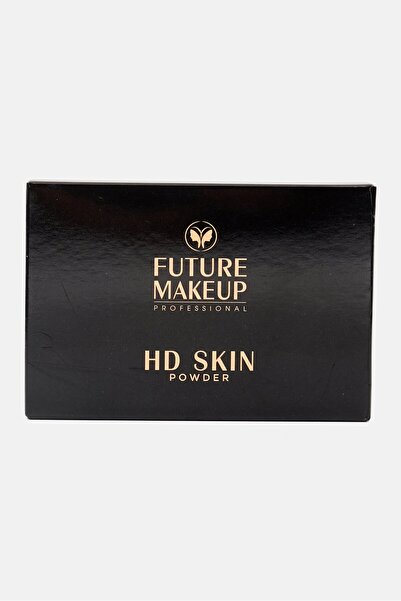 Future Makeup FU3406 HD Skin Powder Foundation 12g, Black/Beige