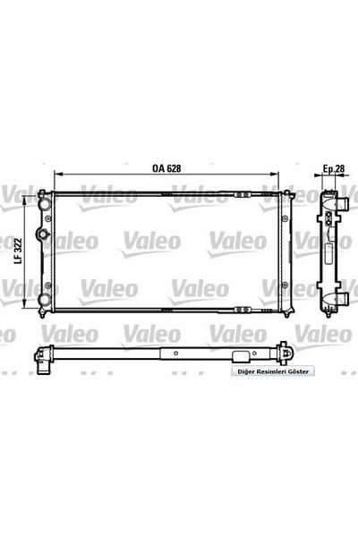 OEM Radiator R035 Polo Classic Cordoba Ibiza (95-01) - 6K 0121253 A 6K 0121253 A